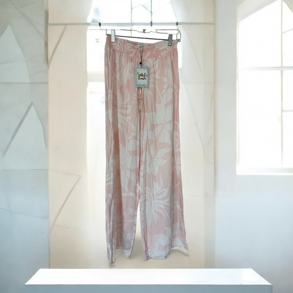 Salty Lemon Pink and White Skirt - Picture 1 of 3